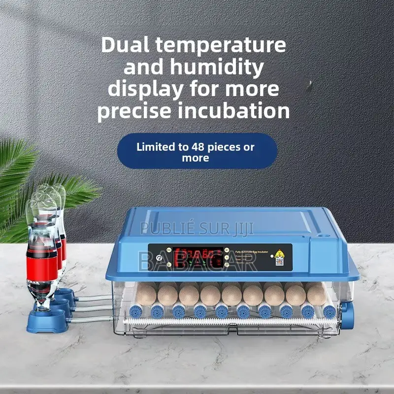 Couveuse Incubateur Automatique 100 Œufs - Double Alimentation