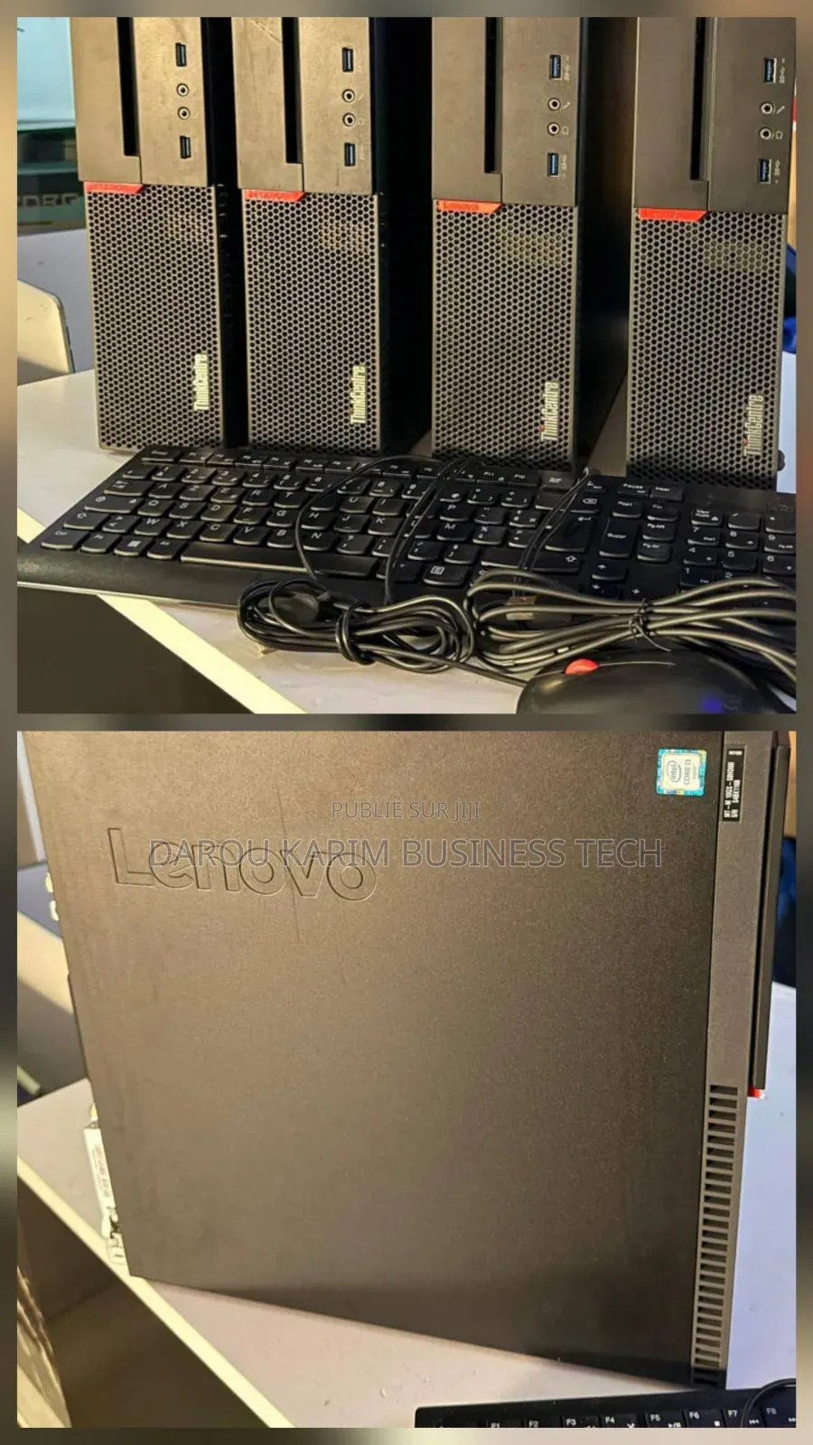 Ordinateur de bureau Lenovo Autre 4GB Intel Core i3 SSD 128GB