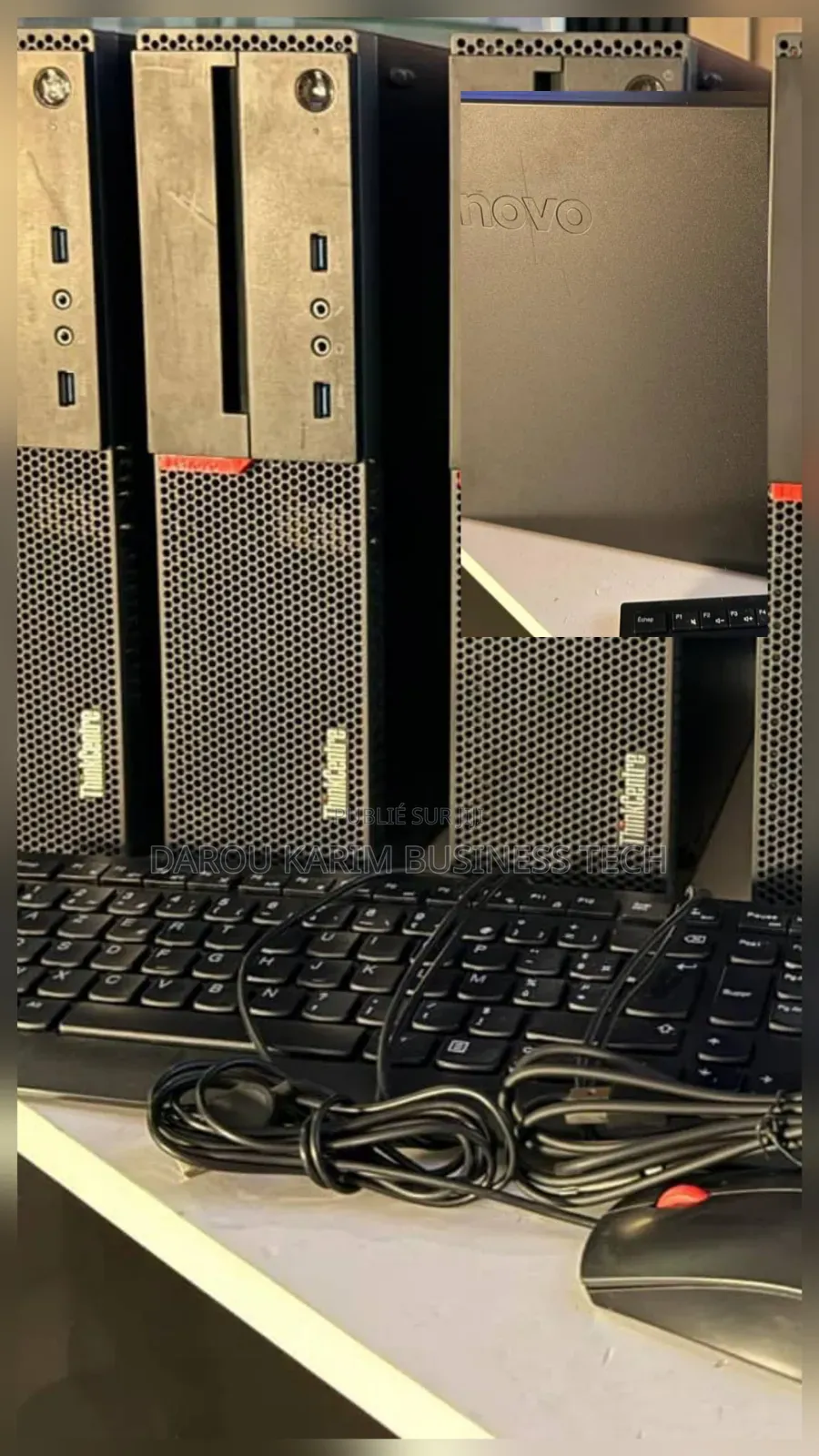 Ordinateur de bureau Lenovo Autre 4GB Intel Core i3 SSD 128GB
