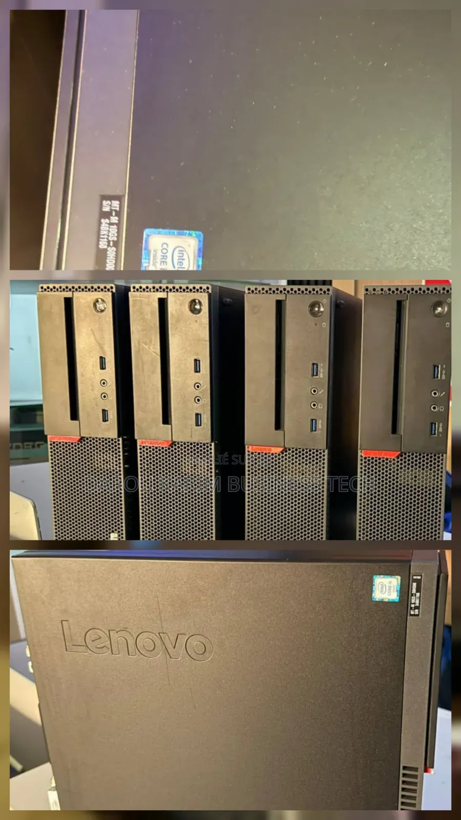 Ordinateur de bureau Lenovo Autre 4GB Intel Core i3 SSD 128GB