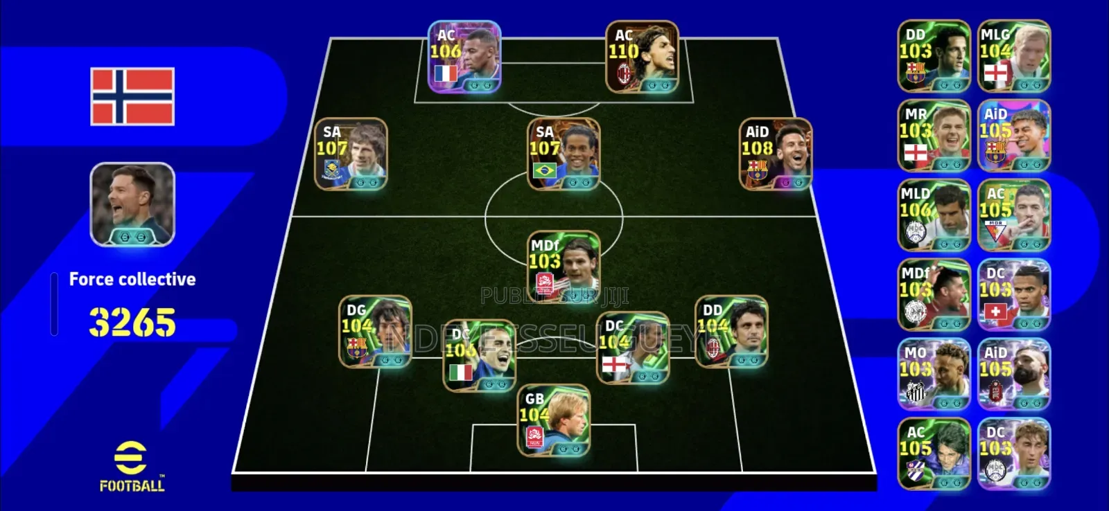 Compte Efootball