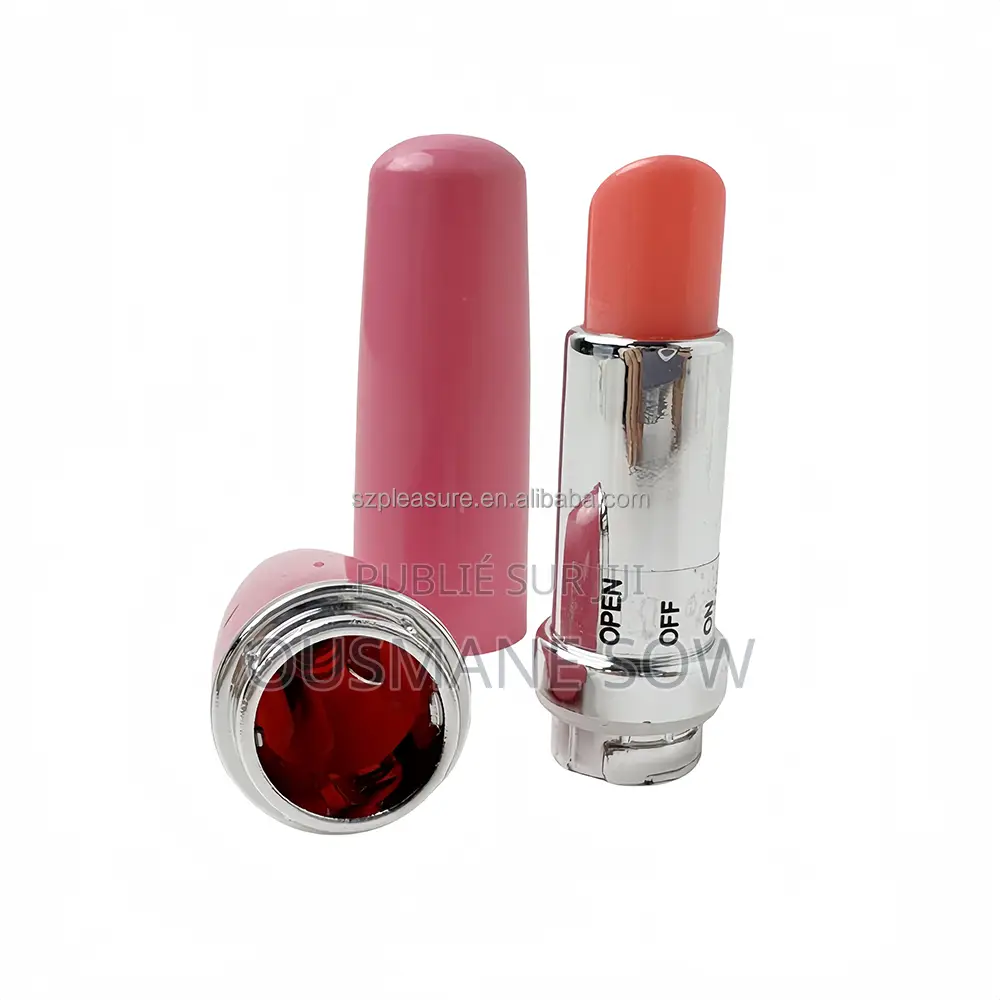 Vibromasseur Discret en Forme De Rouge À Lèvres – Mini Stimulateur