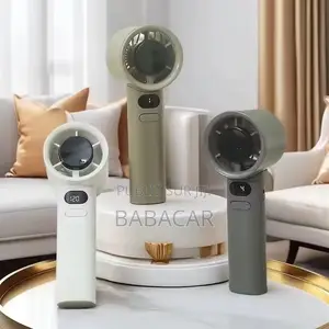 Mini Ventilateur De Poche Portable Puissant - Affichage Numérique
