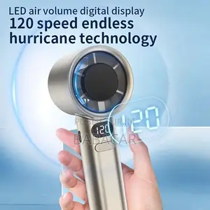 Mini Ventilateur De Poche Portable Puissant - Affichage Numérique