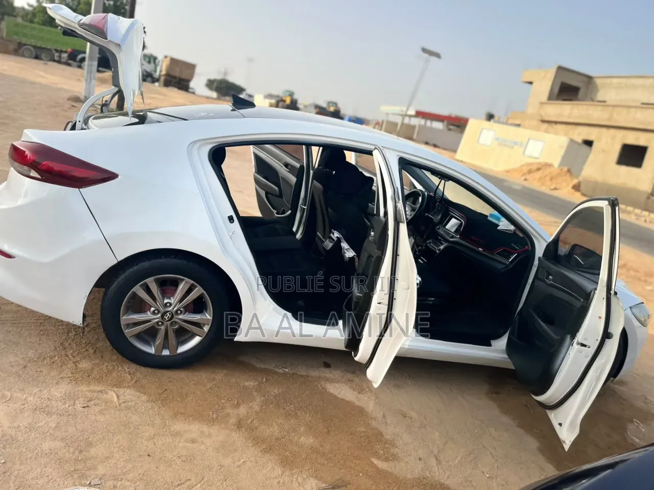 Hyundai Elantra 2018 Blanc