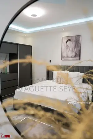Meublé 1chbre Studio dans Diya Immo Design, Mermoz Sacré-Cœur à Louer