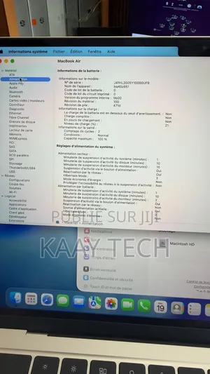 Nouveau Apple MacBook Air 2025 M4 16GB Apple M4 SSD 256GB