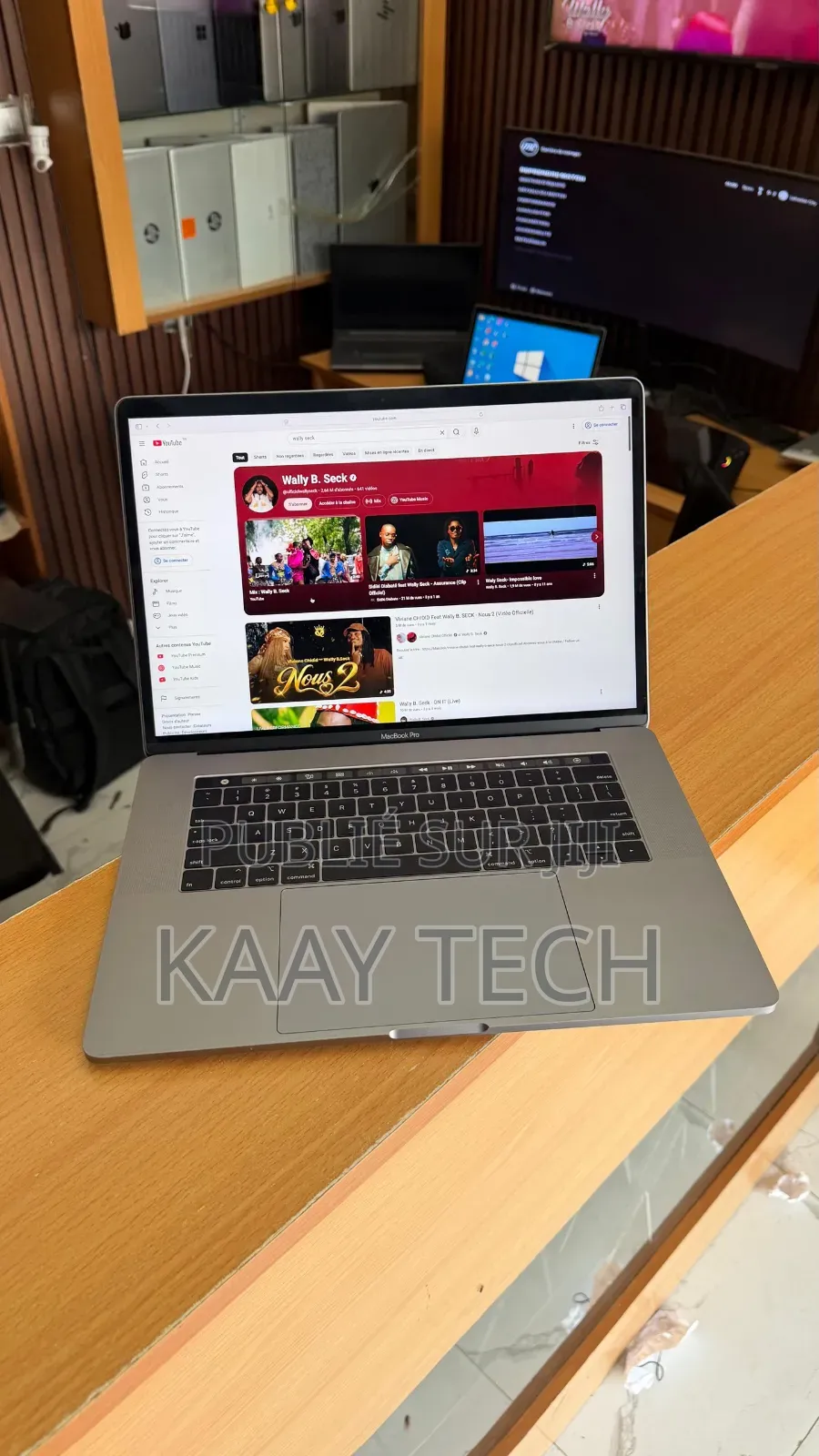 Ordinateur portable Apple MacBook Pro 2018 32GB Intel Core i7 SSD 256GB