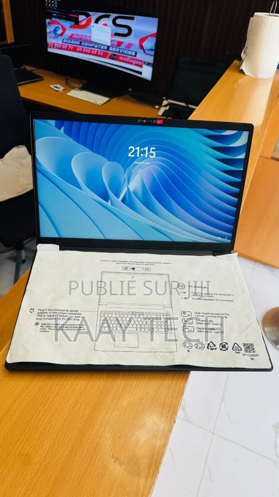 Nouveau Ordinateur portable Lenovo V15 G4 8GB AMD Ryzen 3 SSD 512GB