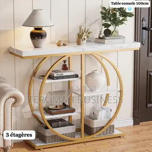 Table Console 3 Étagères