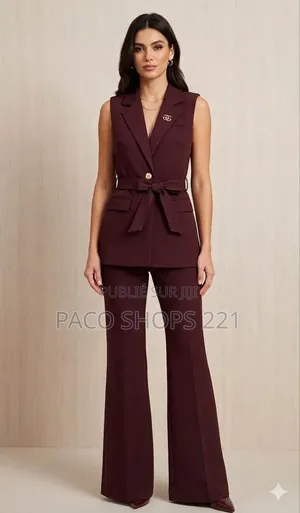 Ensemble Tailleur 2 Pièces Chic & Tendance 38 À 46