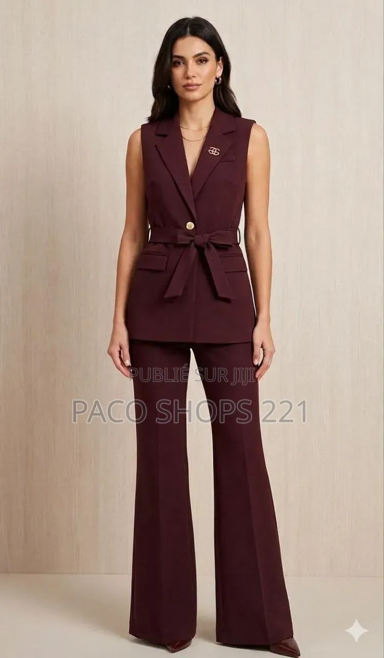 Ensemble Tailleur 2 Pièces Chic & Tendance 38 À 46