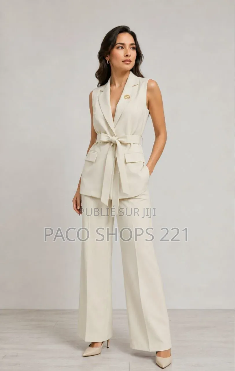 Ensemble Tailleur 2 Pièces Chic & Tendance 38 À 46