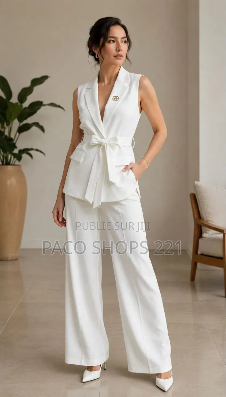Ensemble Tailleur 2 Pièces Chic & Tendance 38 À 46