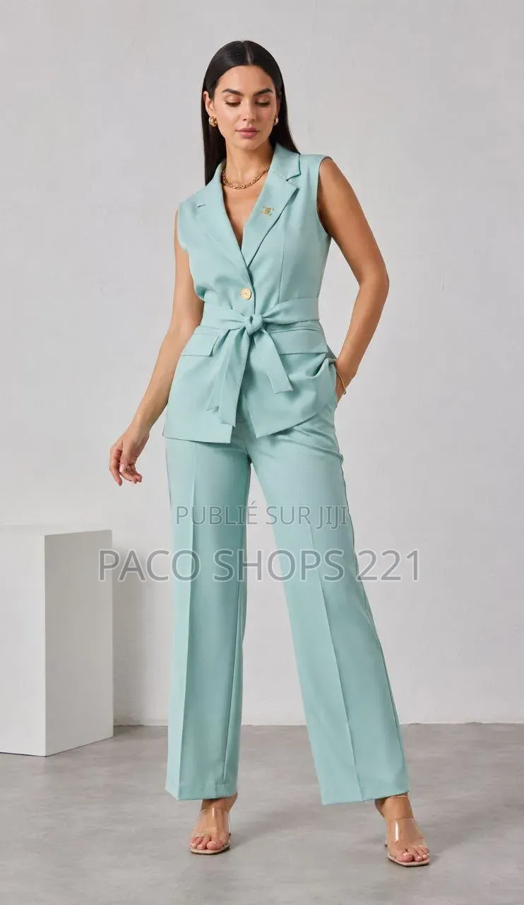 Ensemble Tailleur 2 Pièces Chic & Tendance 38 À 46