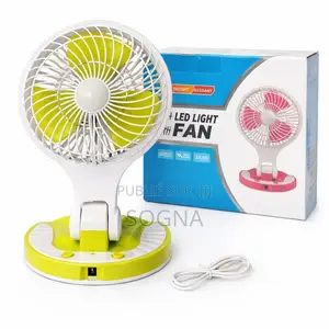 Mini Ventilateur Avec Lampe