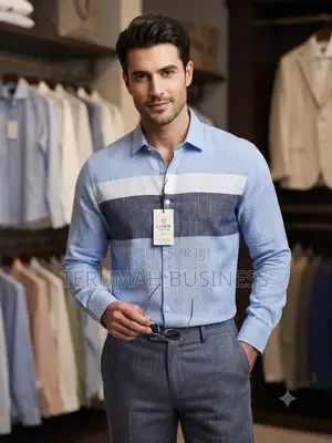 Chemise Lin Mance Longue Homme