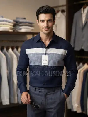 Chemise Lin Mance Longue Homme