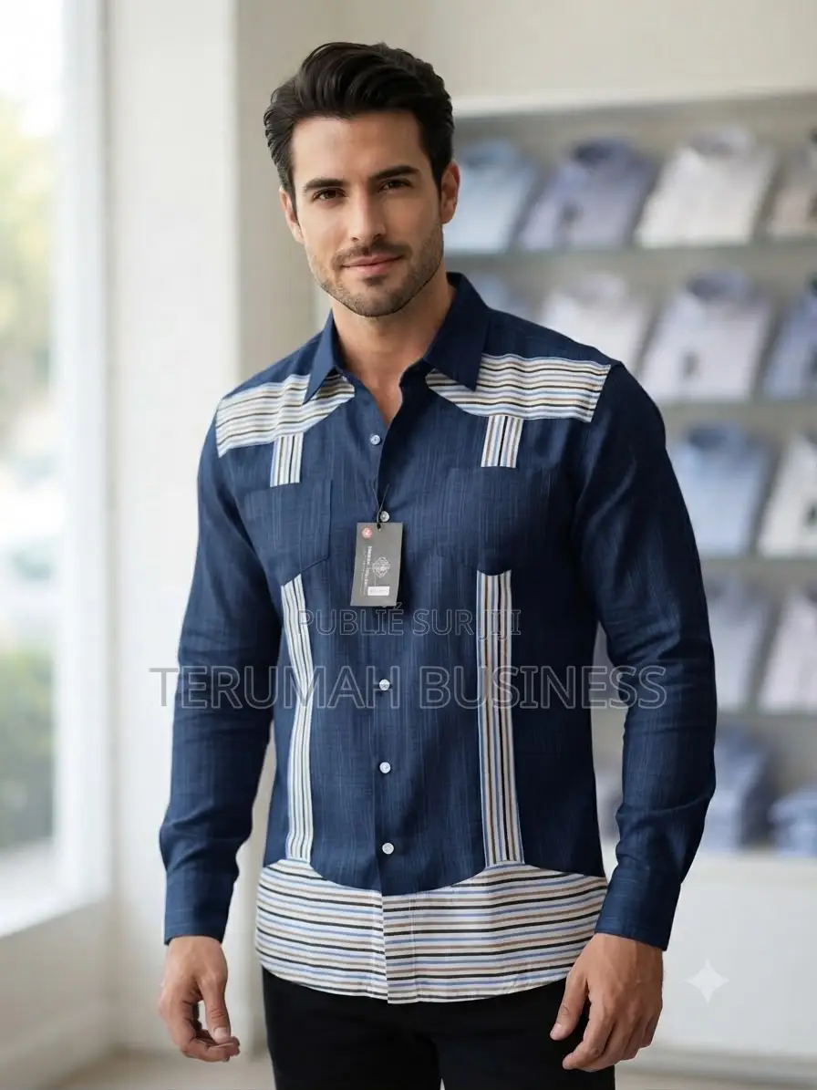 Chemise Lin Mance Longue Homme