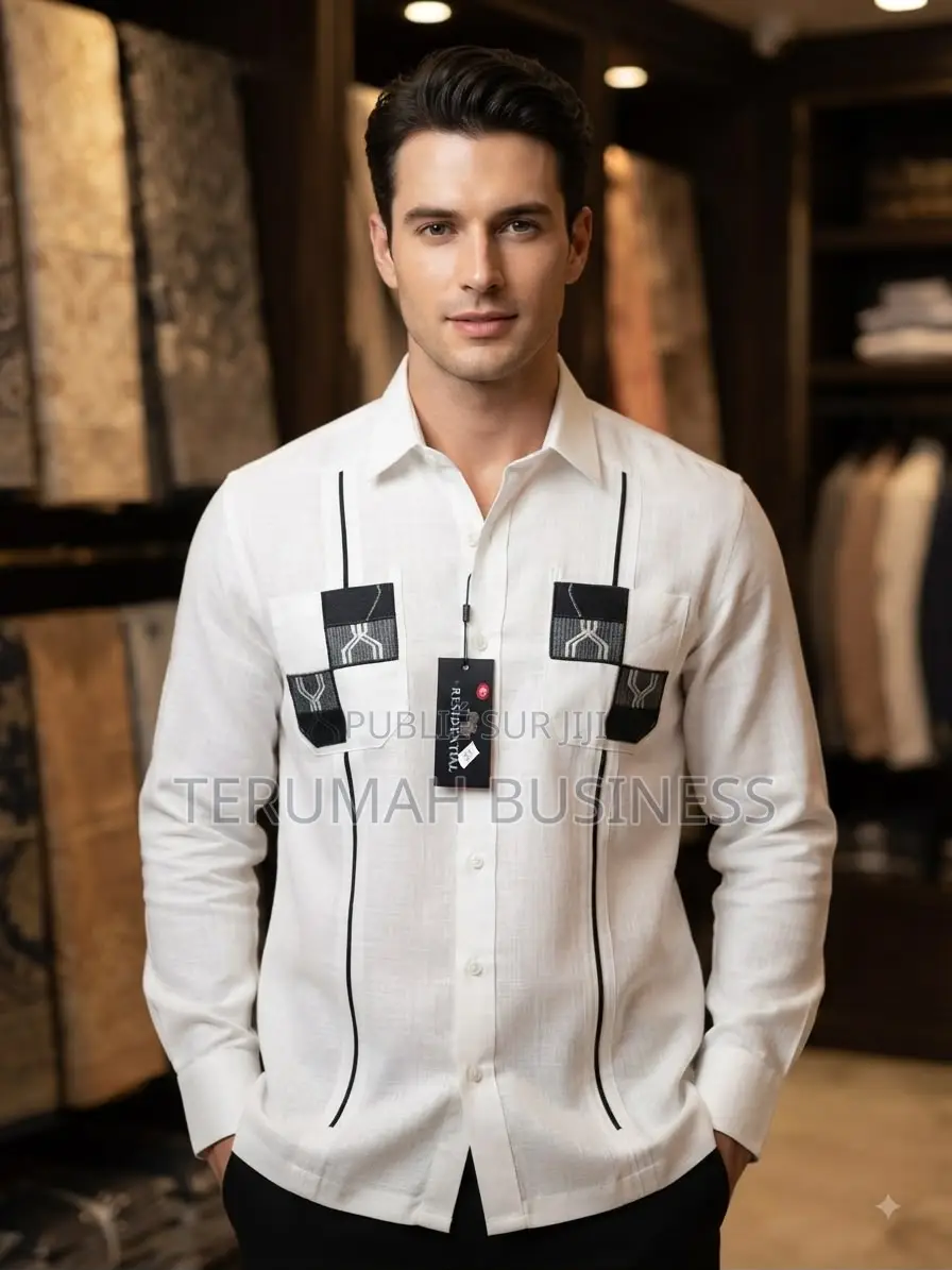 Chemise Lin Mance Longue Homme