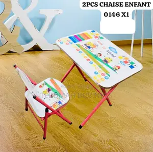 Table Et Chaise d'Étude Pour Enfants
