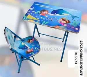 Table Et Chaise d'Étude Pour Enfants