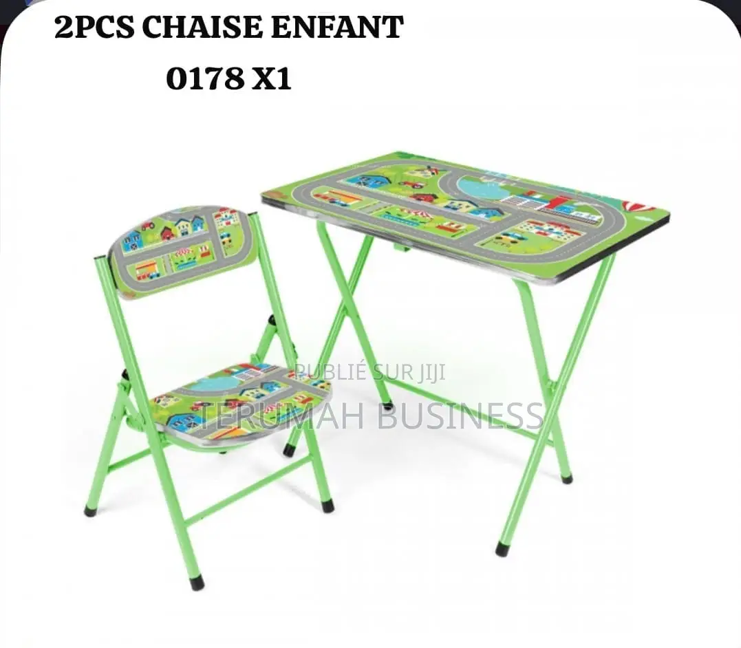 Table Et Chaise d'Étude Pour Enfants
