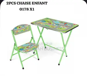Table Et Chaise d'Étude Pour Enfants
