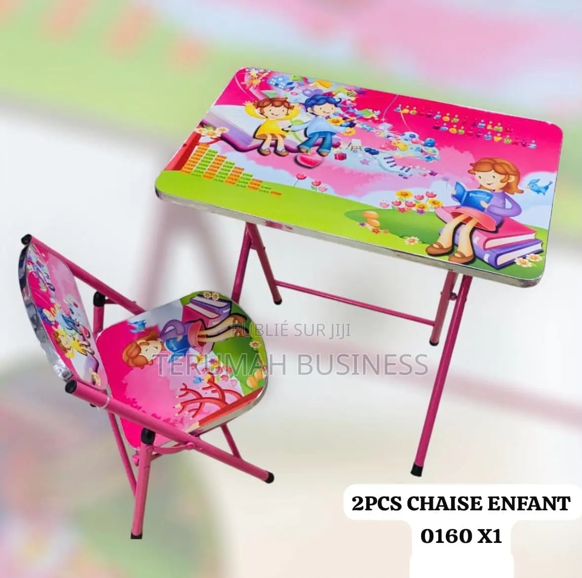 Table Et Chaise d'Étude Pour Enfants