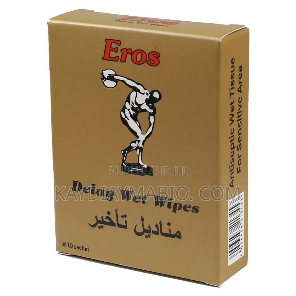 EROS Delay Wet Wipes – Lingettes Retardantes Pour Hommes |