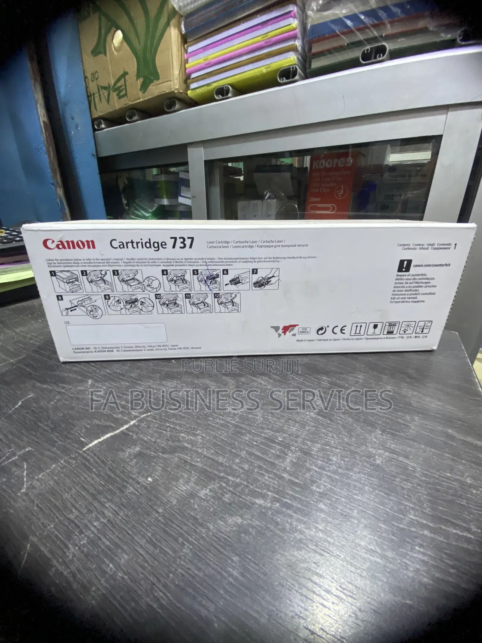 Cartouche D’encre Canon 737