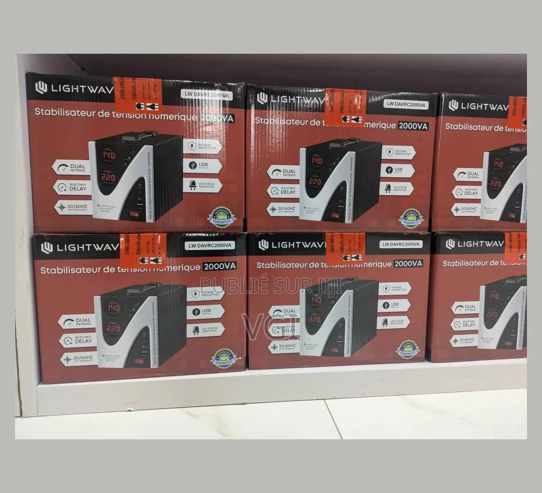 LW DAVR‐2000 VA USB – Régulateur Automatique De Tensio