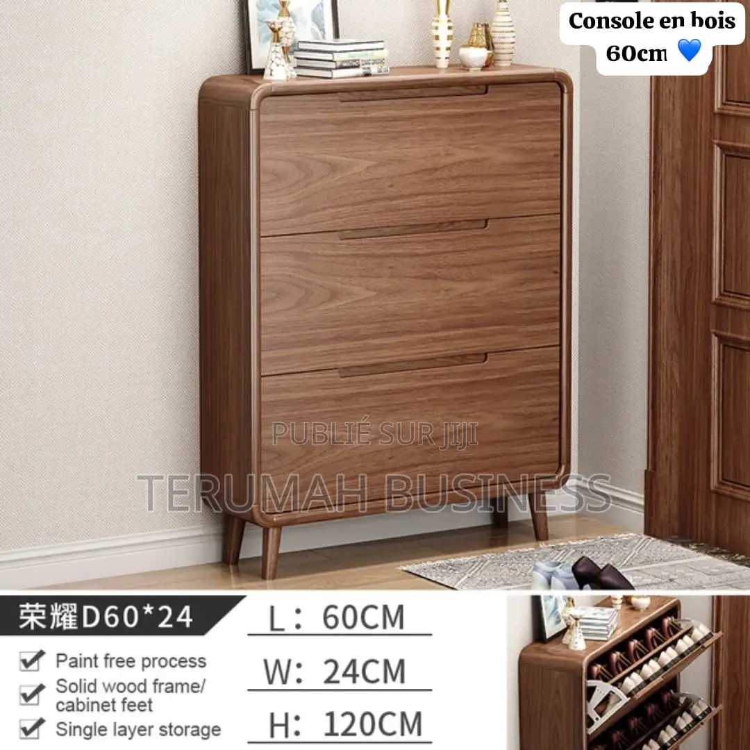 Meuble À Chaussures en Bois