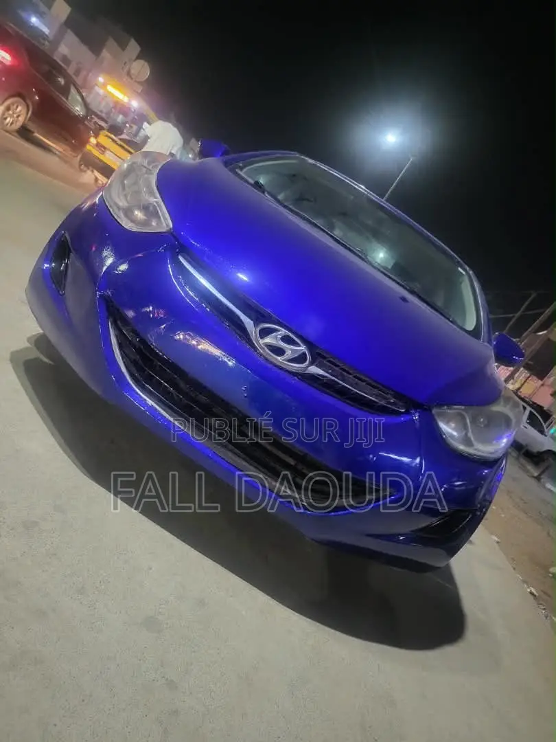 Hyundai Elantra 2013 Bleu