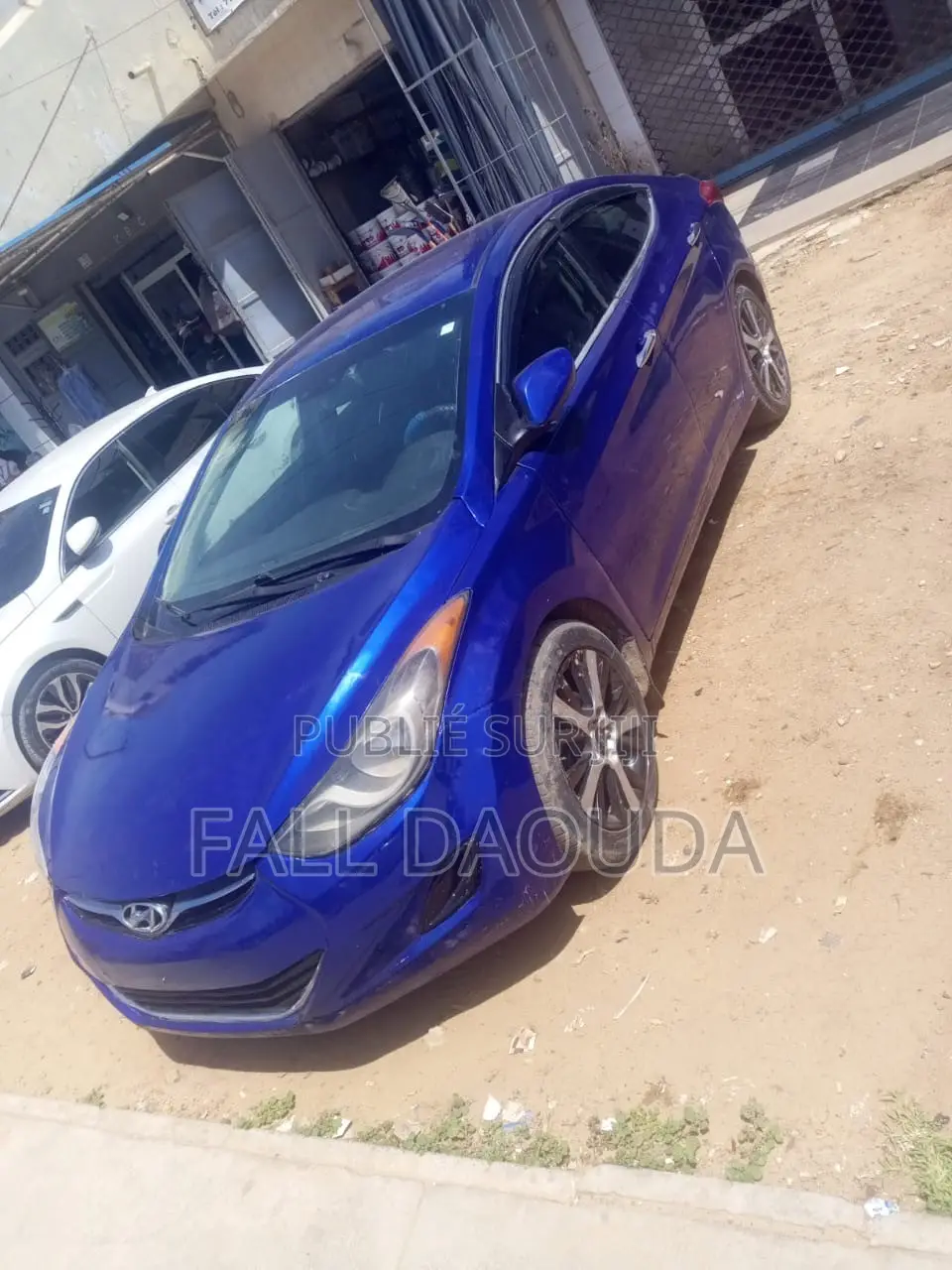 Hyundai Elantra 2013 Bleu