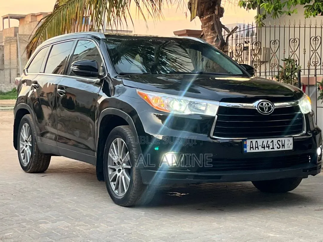 Toyota Highlander 2016 Noir