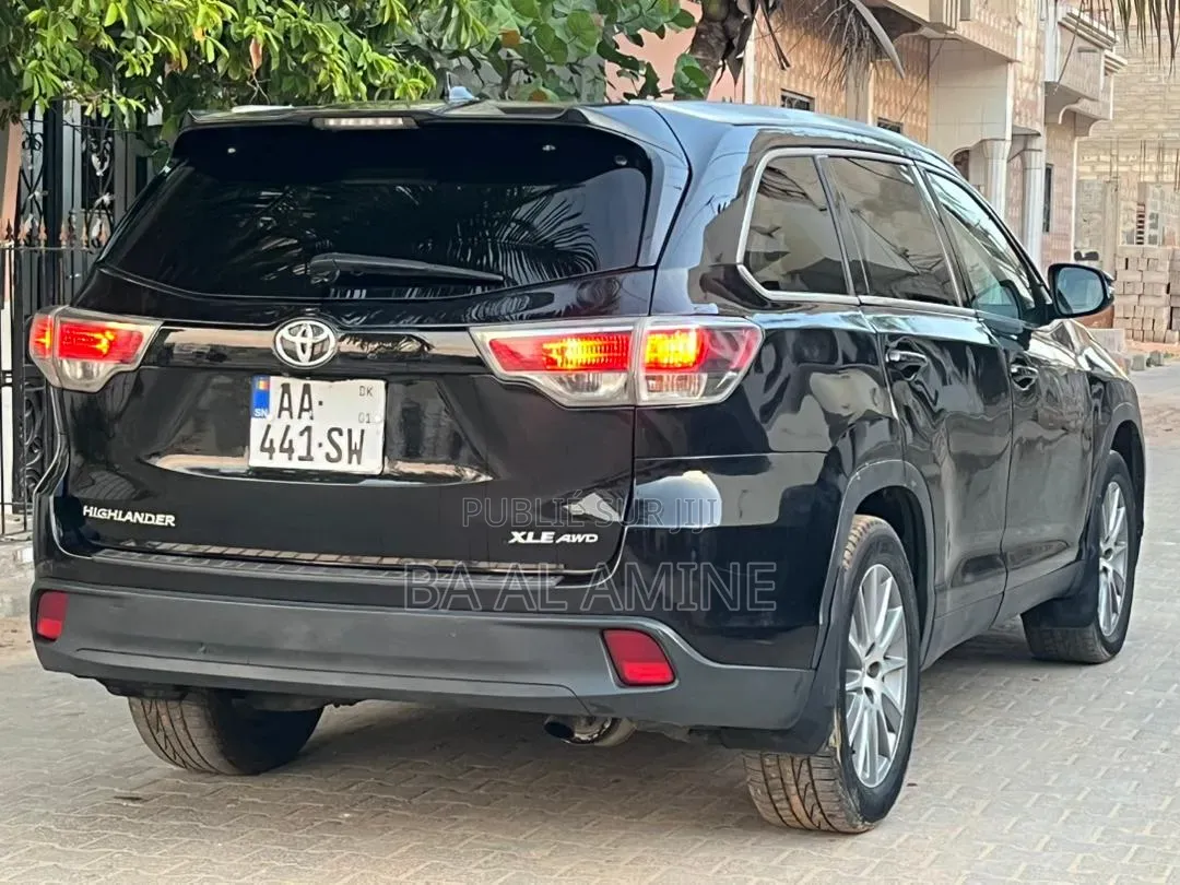 Toyota Highlander 2016 Noir