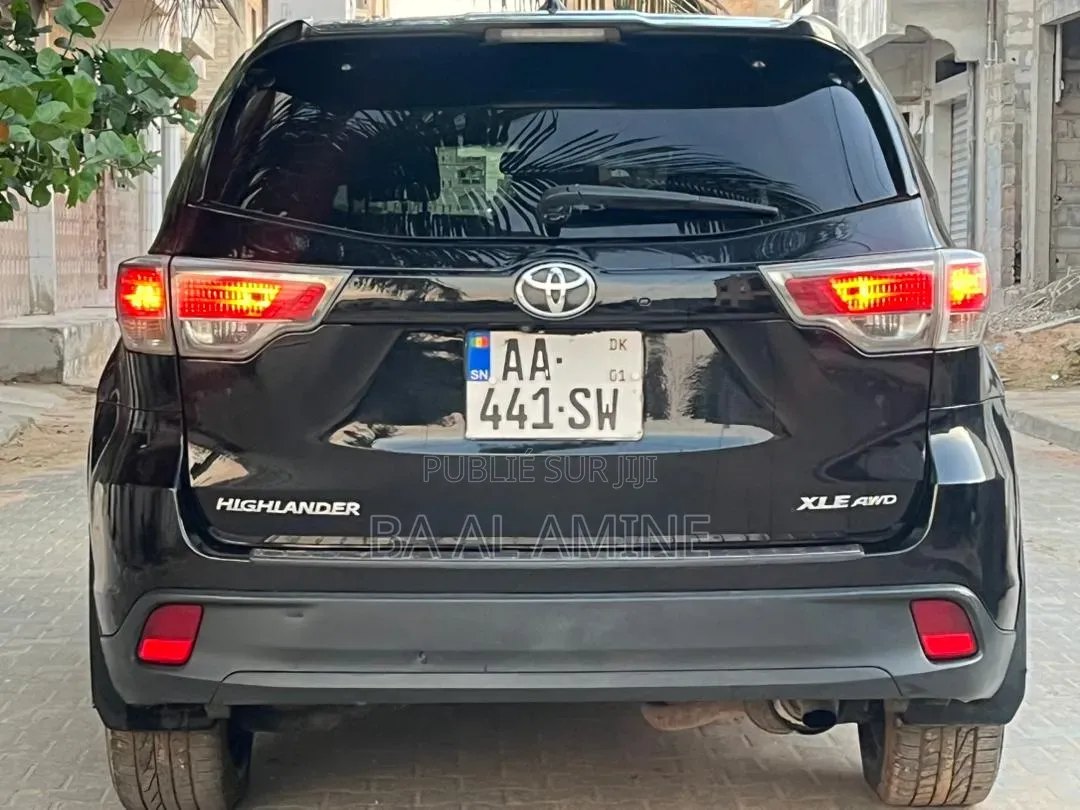 Toyota Highlander 2016 Noir