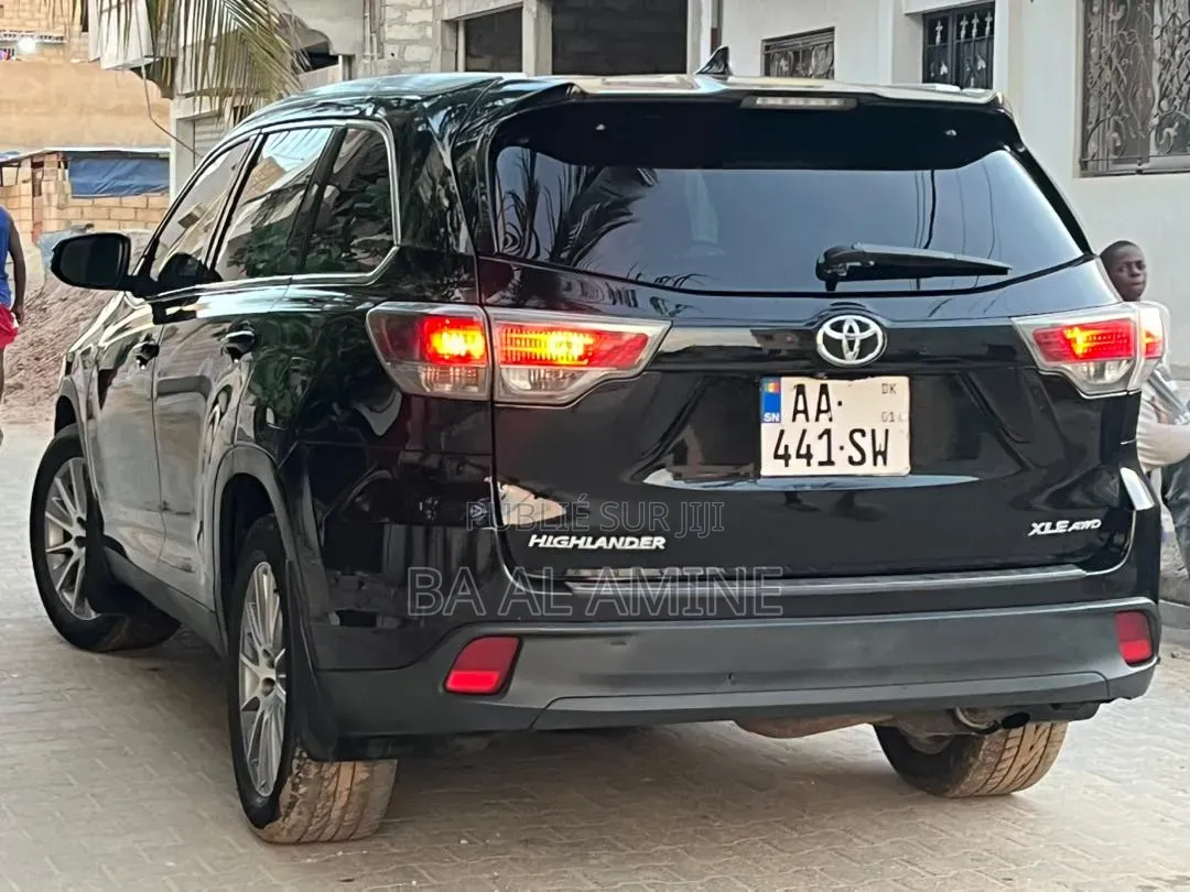 Toyota Highlander 2016 Noir