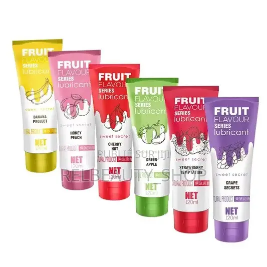 Lubrifiant Comestible, Différents Saveurs
