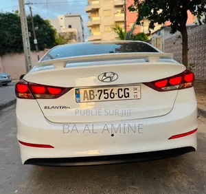 Hyundai Elantra 2017 Blanc