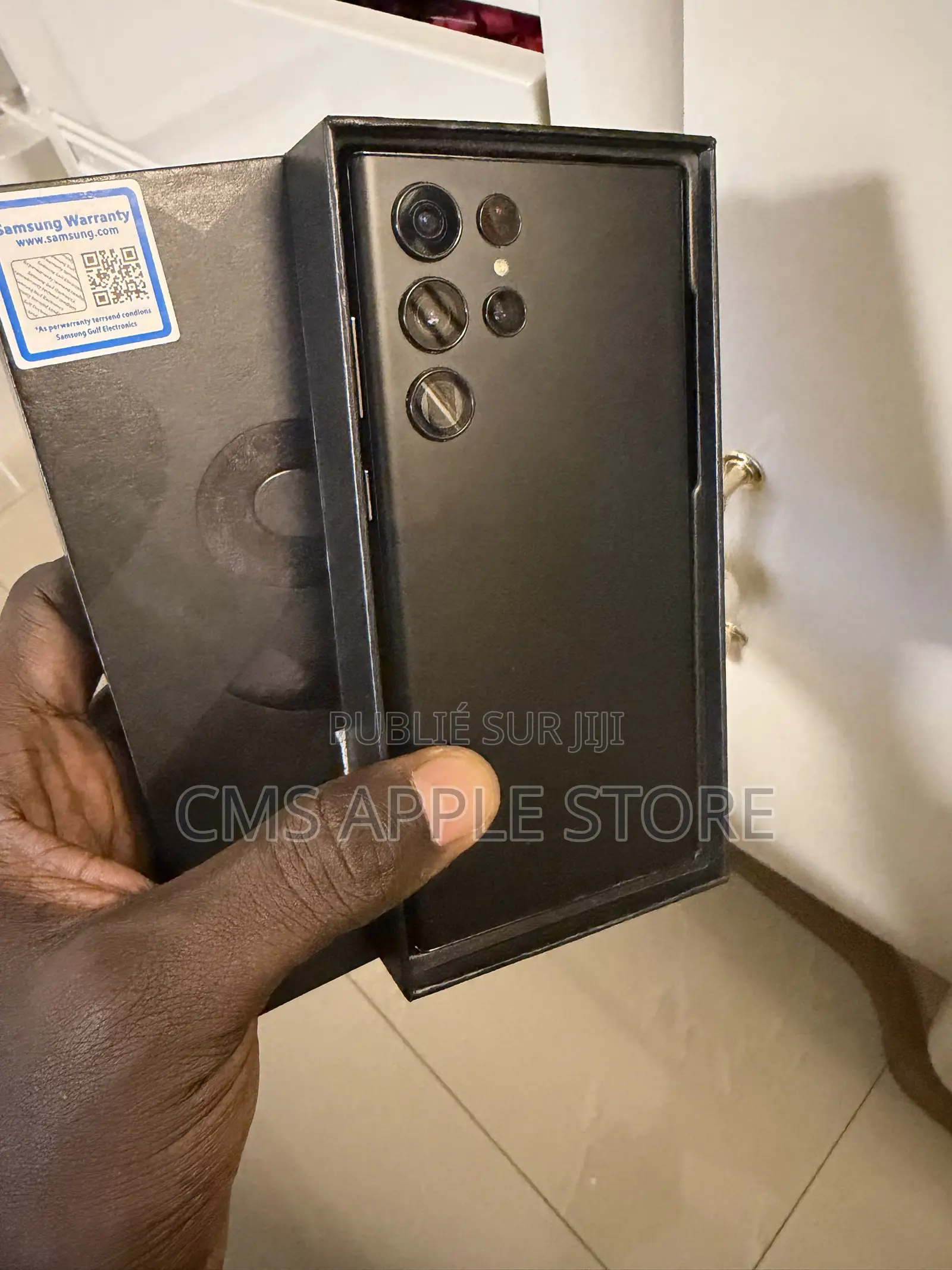 Nouveau Samsung Galaxy S22 Ultra 256 GB Noir