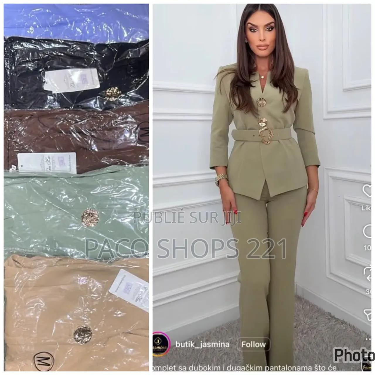 Ensemble Hijab Tendance Taille M L XL 2XL