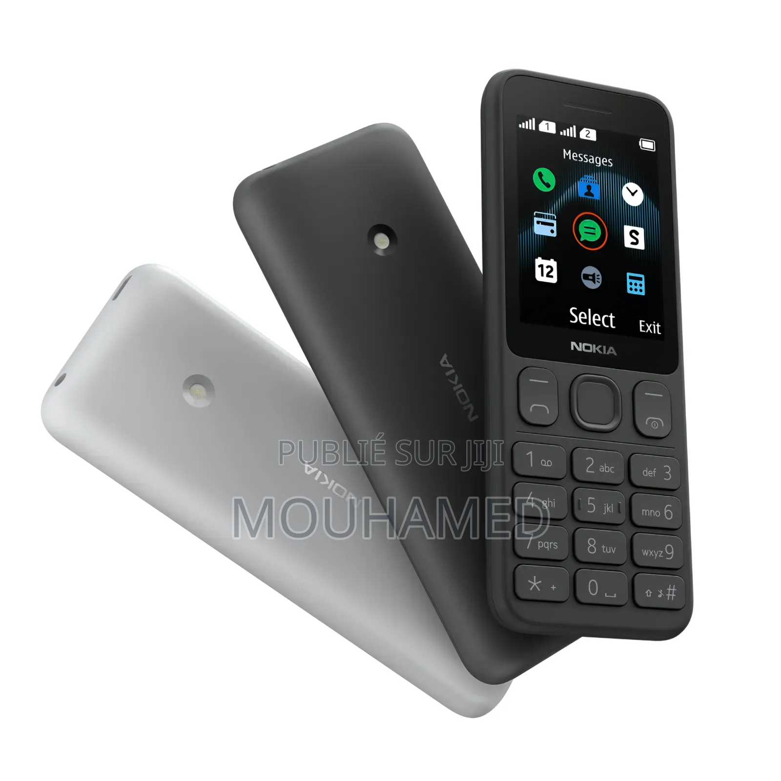 Nouveau Nokia 125 Noir