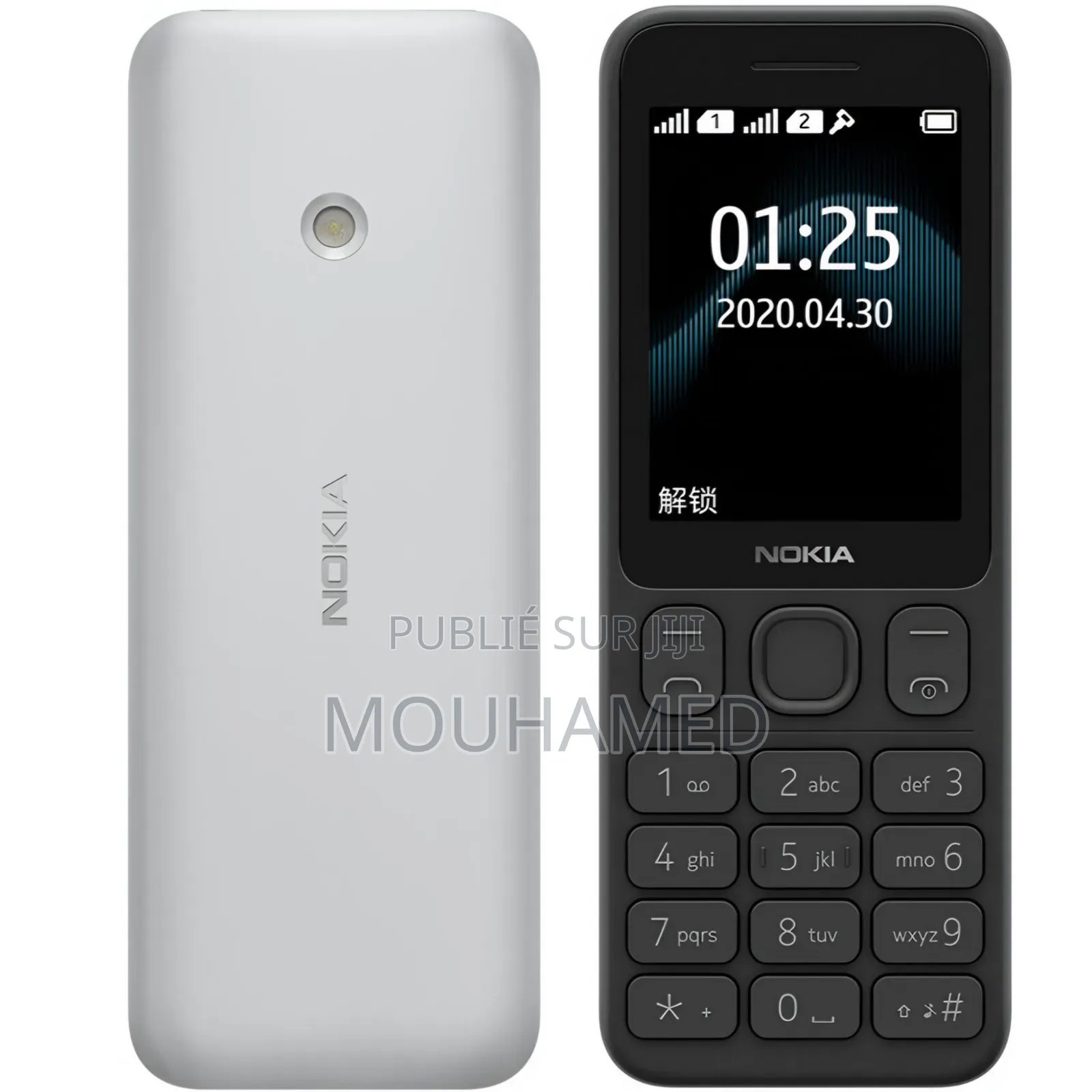 Nouveau Nokia 125 Noir
