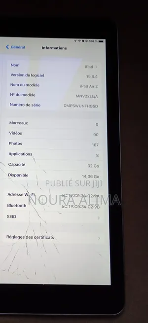 Apple iPad Air 32 GB Gris