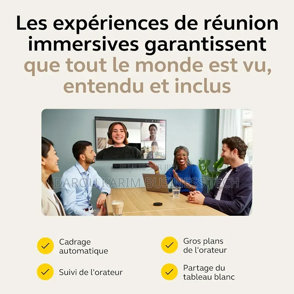 Barre Vidéo Panoramique 4K Jabra PanaCast 50