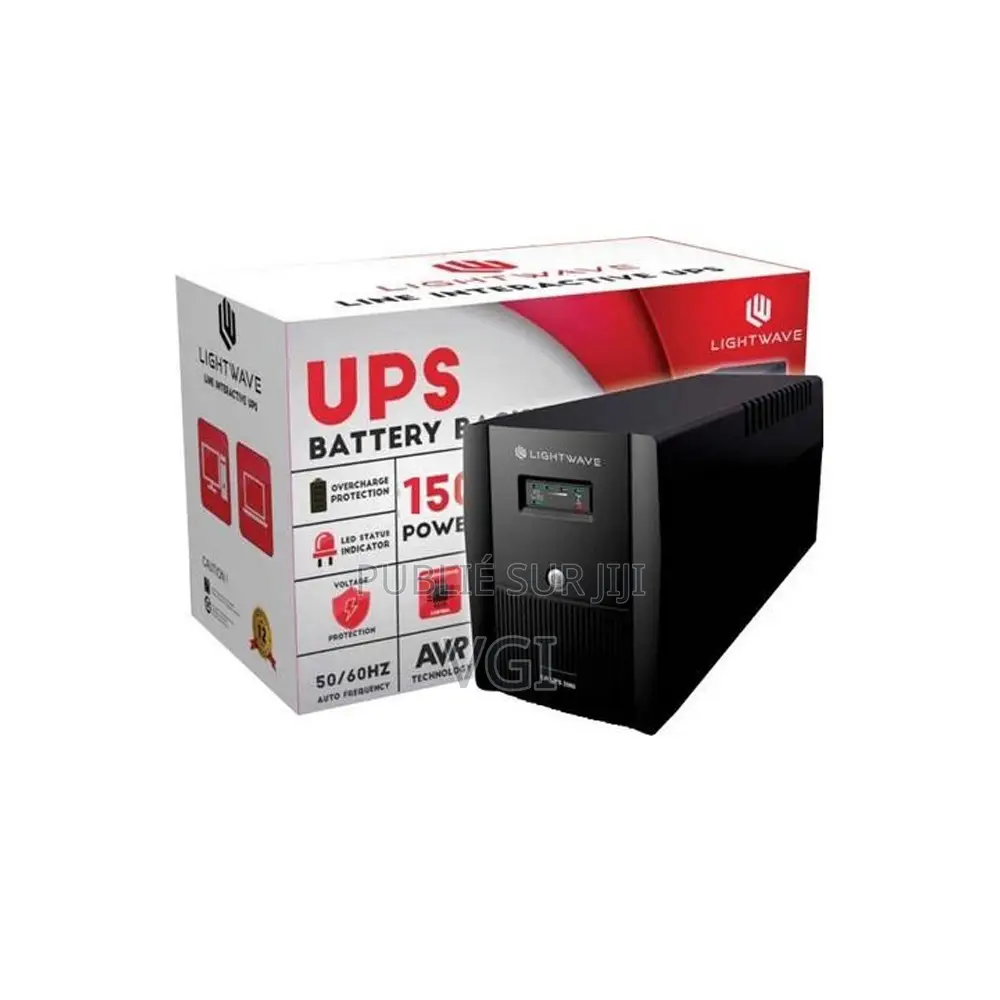 LW UPS 1500 VA – Onduleur Robuste Avec Régulation