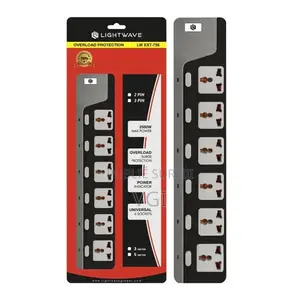 Surge LW EXT 755‐2P – Multiprise 5 Ports + Protection