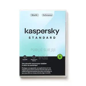 Kaspersky Standard – Licence 2 Postes (1 An)